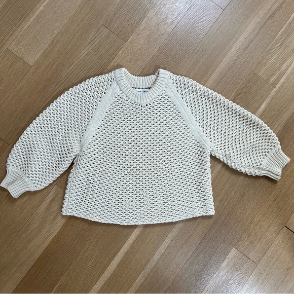 Apiece Apart Ivory Crochet Sweater - Picture 6 of 6